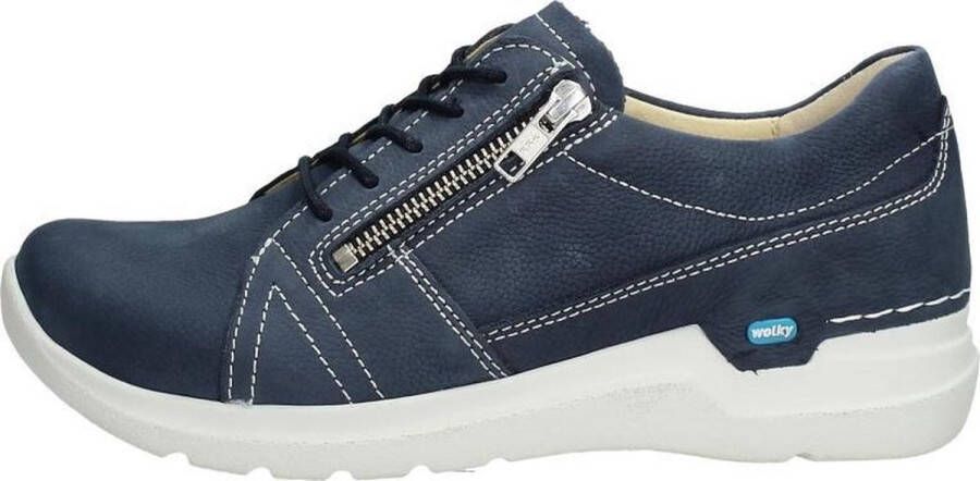 Wolky Dames Veterschoenen 0660911-820 Feltwell Antique Jeansblauw - Foto 14
