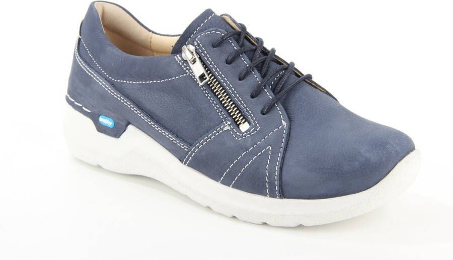 Wolky Dames Veterschoenen 0660911-820 Feltwell Antique Jeansblauw - Foto 12