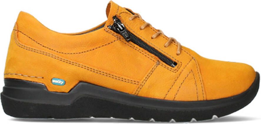 Wolky Veterschoenen Feltwell donker oker nubuck