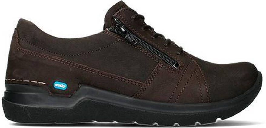 Wolky Dames Veterschoen Feltwell 0660911 410 Cognac Nubuck - Foto 4