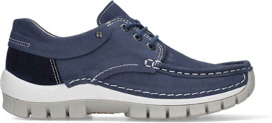 Wolky Veterschoenen Fly Summer denim nubuck