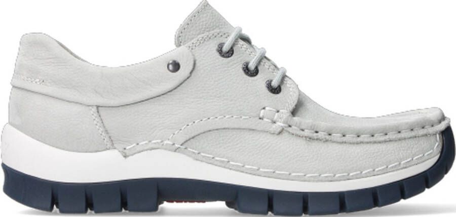 Wolky Veterschoenen Fly Summer lichtgrijs nubuck