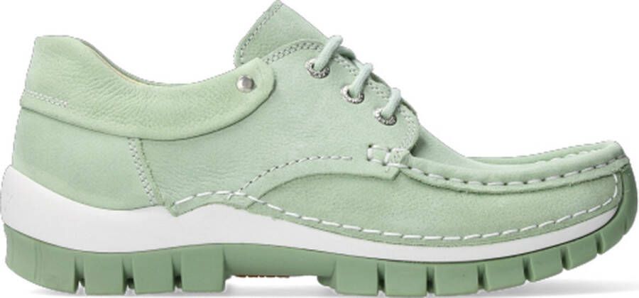 Wolky Veterschoenen Fly Summer lichtgroen nubuck - Foto 1