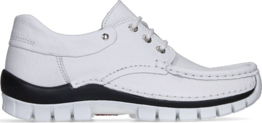 Wolky Dames Veterschoenen 04701 Fly Summer Wit