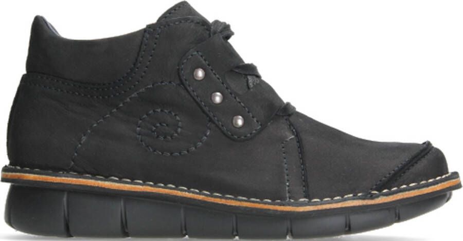 Wolky Comfortschoenen Gallo zwart nubuck