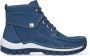 Wolky Hoge veterschoenen Jump Summer atlantisch blauw nubuck - Thumbnail 1