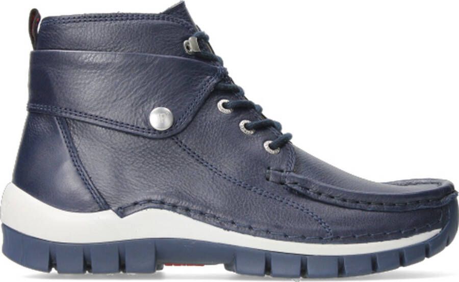 Wolky Veterschoenen Jump Summer denim leer