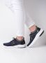 Wolky Veterschoenen Kalona blauw 3D knitting - Thumbnail 1