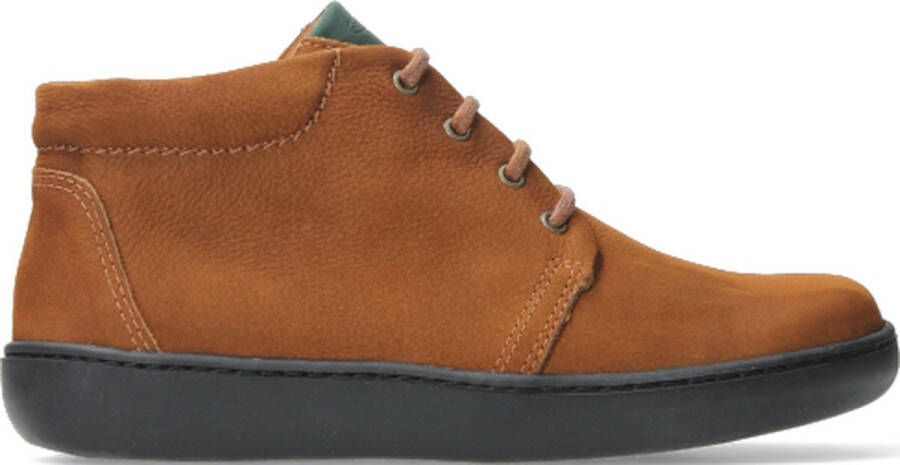 Wolky Hoge veterschoenen Kansas Lady XW cognac nubuck