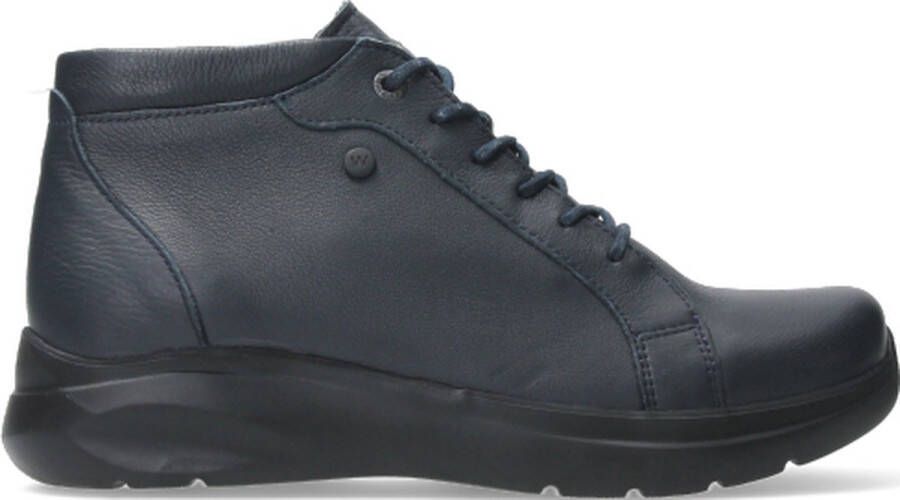 Wolky Veterschoenen Lima blauw leer