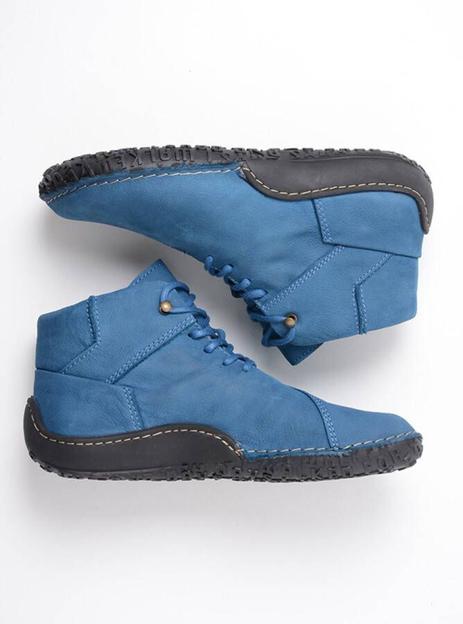 Wolky Veterschoenen Mokola atlantisch blauw nubuck