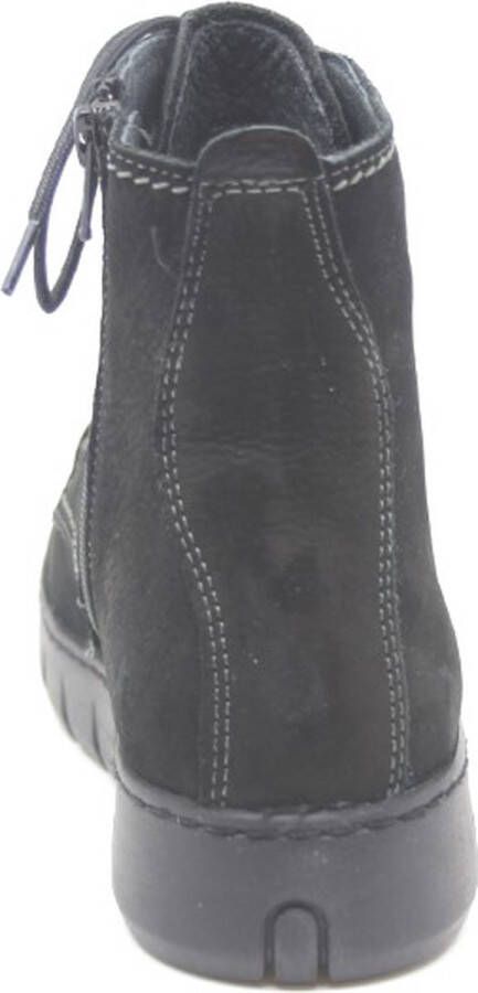 Wolky Veterschoenen New Wave zwart nubuck