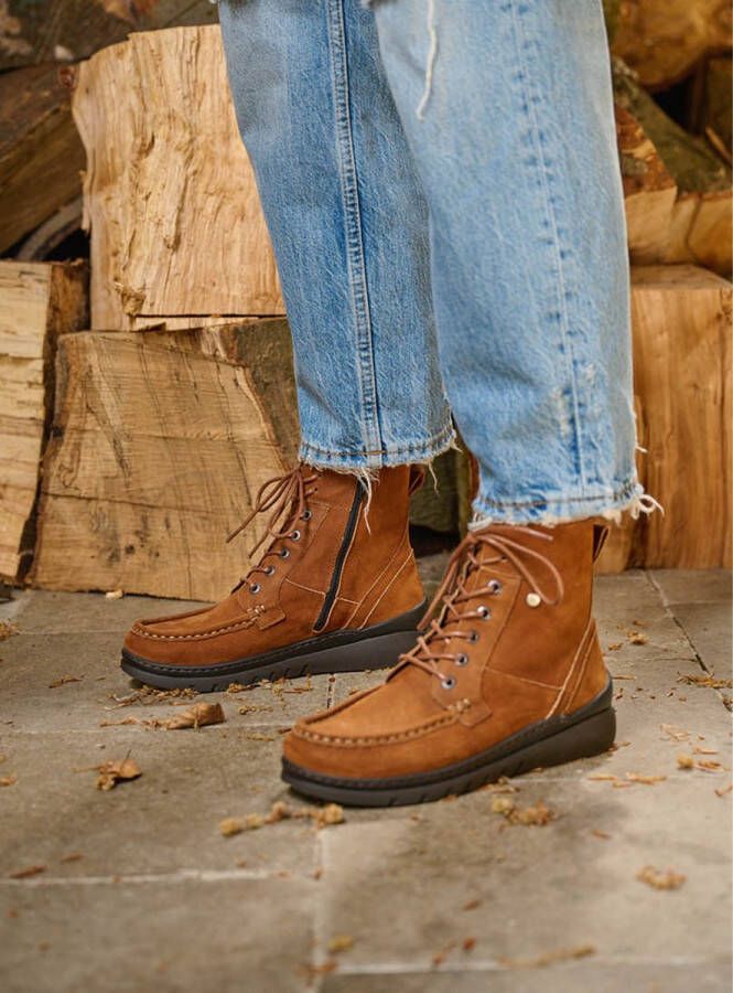 Wolky Comfortabele Next Veterlaarzen Brown Dames