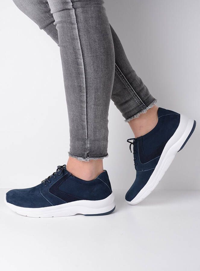 Wolky Veterschoenen Omaha HV denim nubuck