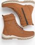 Wolky Hoge veterschoenen Reach cognac nubuck - Thumbnail 1