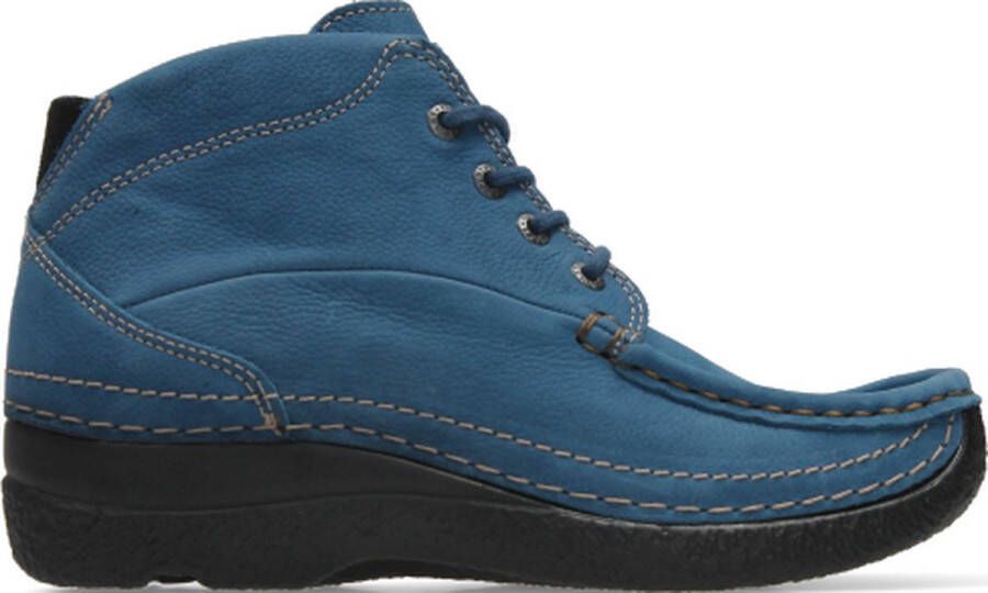 Wolky Veterschoenen Roll Shoot atlantisch blauw nubuck