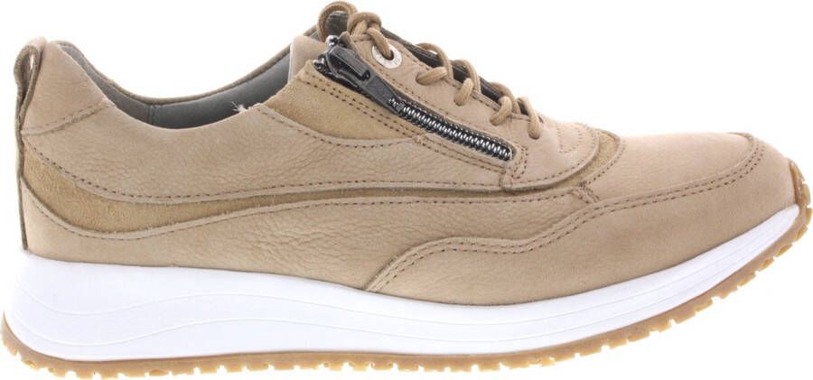 Wolky Veterschoenen Sprint beige nubuck