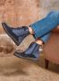 Wolky Veterschoenen Wagga blauw suede - Thumbnail 2