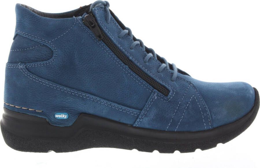 Wolky Veterschoenen Why atlantisch blauw nubuck
