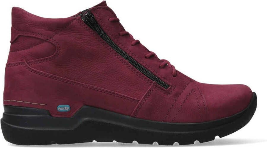 Wolky Veterschoenen Why bordeauxrood nubuck