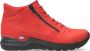 Wolky Hoge Sneakers 06606 Why 11505 donker rood nubuck - Thumbnail 1