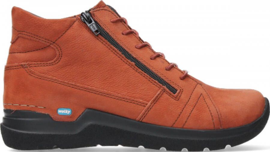 Wolky Dames Veterboot Why Antique Nubuck 0660611-434 Terra