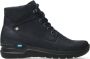 Wolky Hoge veterschoenen Whynot blauw nubuck - Thumbnail 1