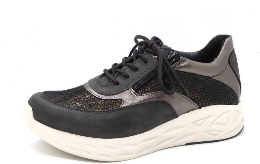 Wolky Vitality S2F Dames Sneaker 0570390-204 Zwart Combi