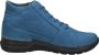 Wolky Dames Veterboot Why Antique Nubuck 0660611 804 Atlantic Blue - Thumbnail 1