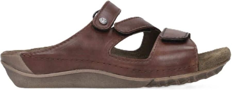 Wolky 0053650 430 Jasper Slippers Cognac Leer Dames Cogna - Foto 4