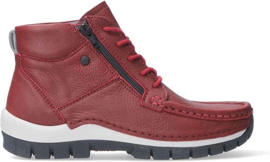 Wolky 04740 30553 BOOST Cherry Red damesschoenen