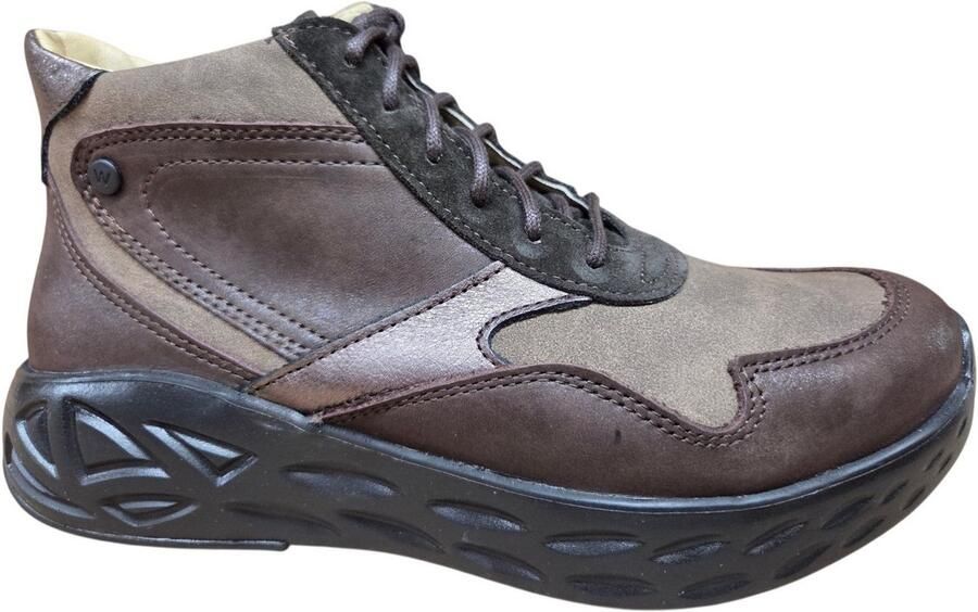 Wolky 0570890 300 Veterschoenen Bruin Combi Nubuck Dames Bruin