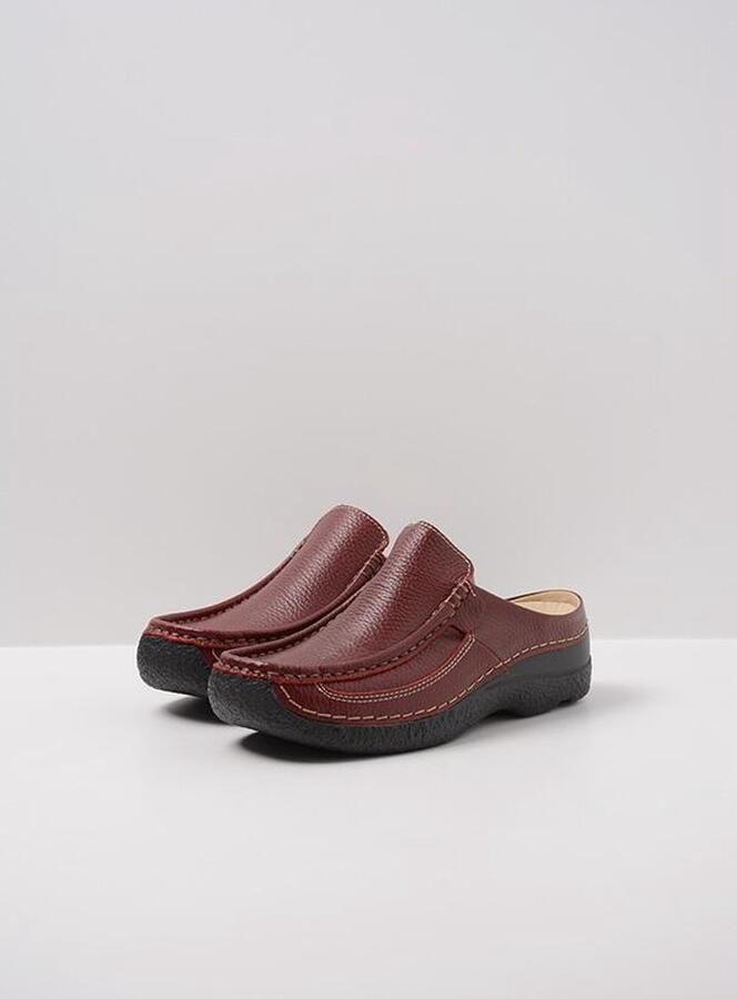 Wolky Dames Slippers Roll Slide Red 06202270-500 Rood - Foto 6