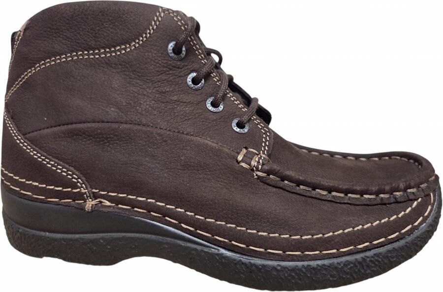 Wolky 0624211 300 Veterschoenen Bruin Nubuck Dames Bruin