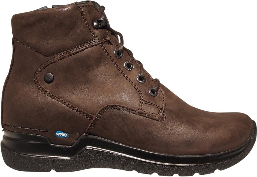 Wolky 0661636-300 dames veterboots sportief bruin