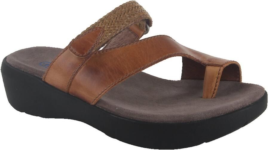 Wolky Blauwe Leren Comfort Sandaal voor Dames Blue Dames - Foto 2