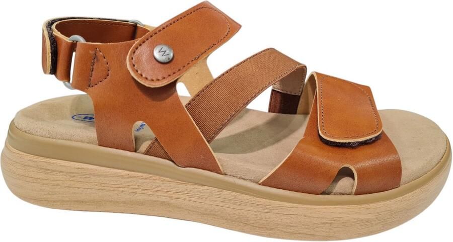 Wolky Amara Leren Dames Sandalen Cogna