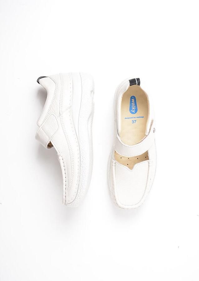 Wolky Comfortschoenen Roll Combi creme wit leer