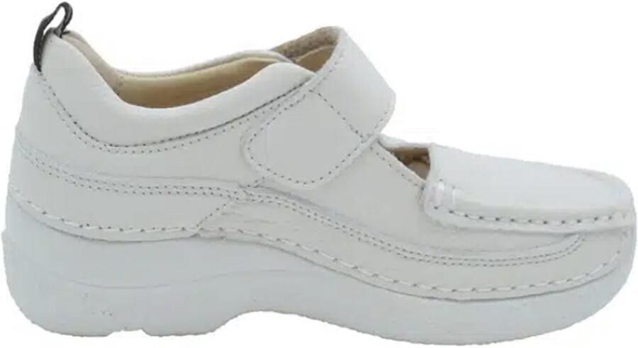 Wolky Comfortschoenen Roll Combi creme wit leer - Foto 3
