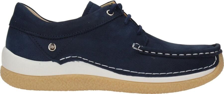 Wolky Dames Veterschoenen Celebration Antique Denim Blauw - Foto 13