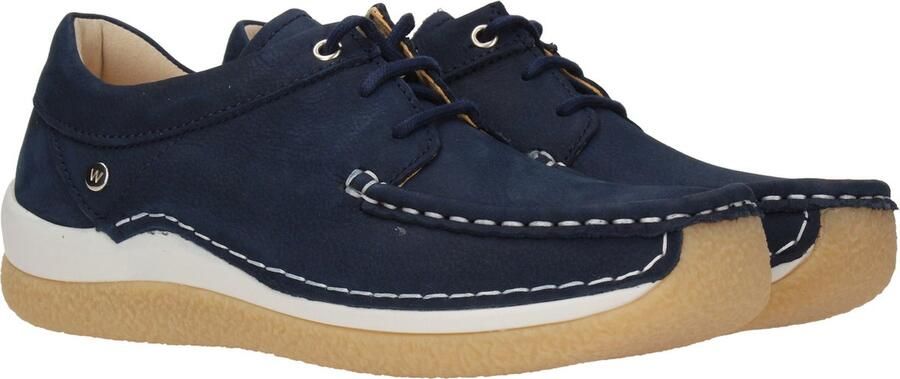 Wolky Dames Veterschoenen Celebration Antique Denim Blauw - Foto 11