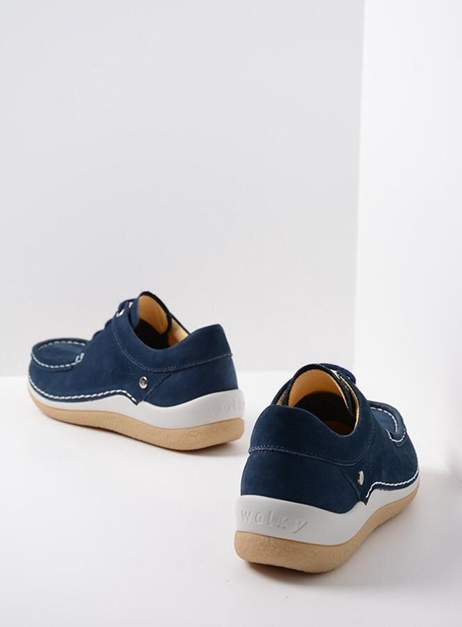 Wolky Dames Veterschoenen Celebration Antique Denim Blauw - Foto 7