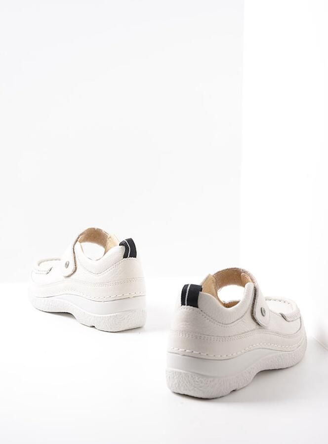 Wolky Comfortschoenen Roll Combi creme wit leer