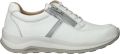 Wolky Comfortabele Leren Sneaker met Metallic Accents White Dames - Wit