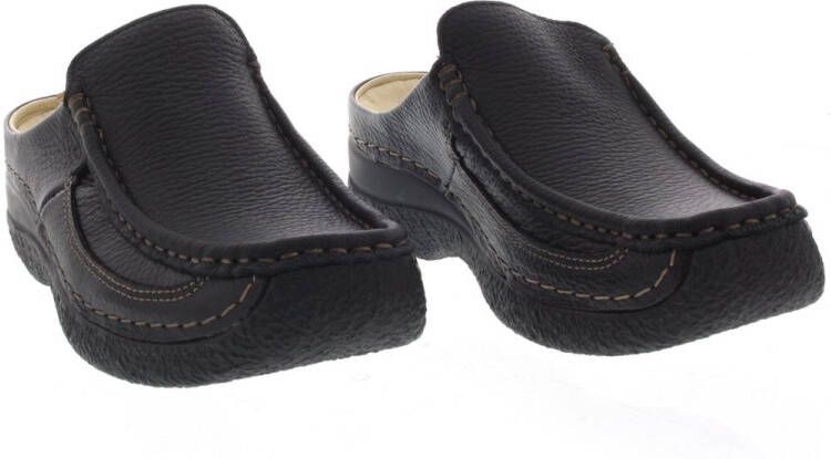 Wolky Klompen 06202 Roll Slide 70000 zwart geprint leer - Foto 19