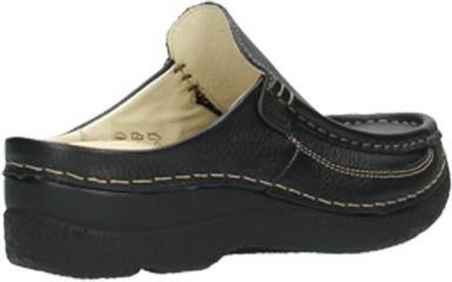 Wolky Klompen 06202 Roll Slide 70000 zwart geprint leer - Foto 15