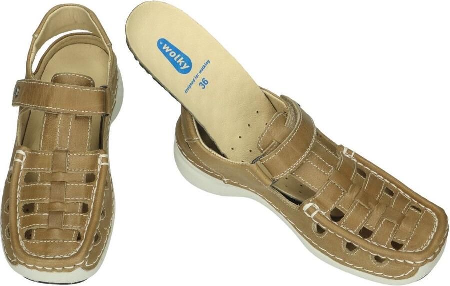 Wolky Comfortschoenen Rolling Sun beige leer - Foto 7