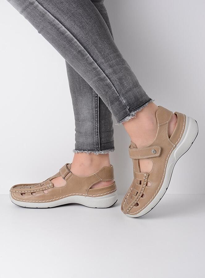 Wolky Comfortschoenen Rolling Sun beige leer - Foto 2