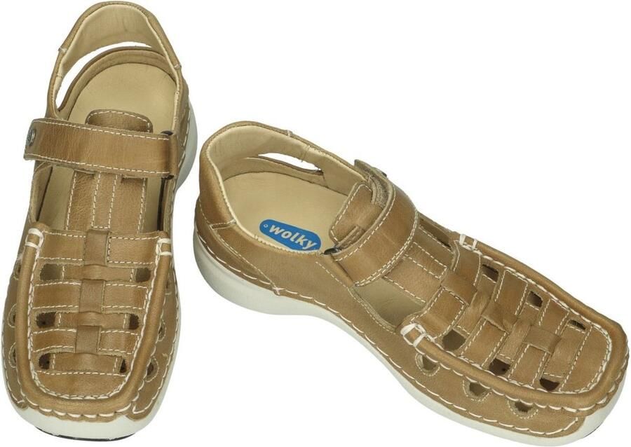 Wolky Comfortschoenen Rolling Sun beige leer - Foto 4