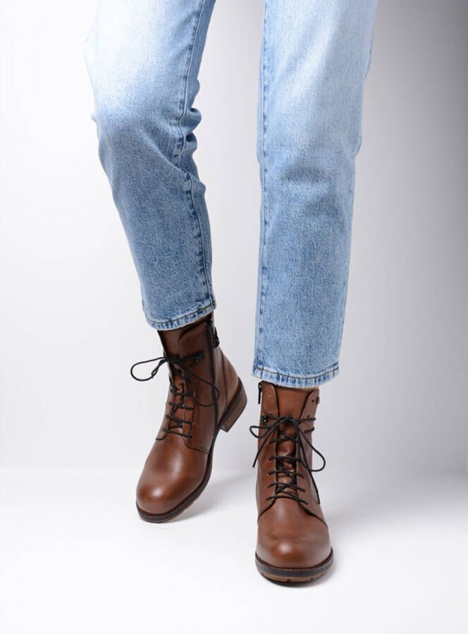 Wolky Enkellaarsjes en boots Murray XW cognac leer - Foto 12